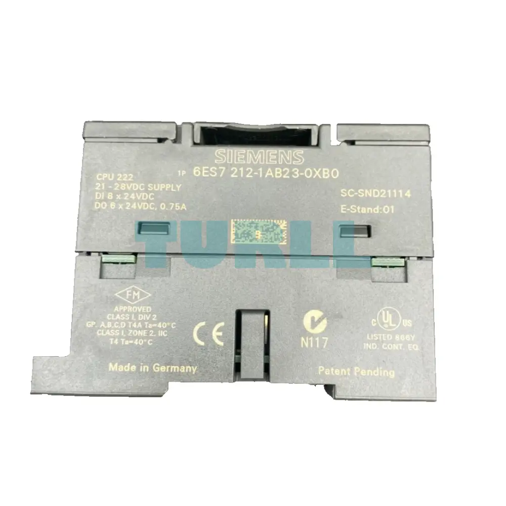 Siemens 6ES7212-1AB23-0XB0 SIMATIC S7-200 CPU 222 Compact PLC Unit Original Brand New 4 Siemens 6ES7212-1AB23-0XB0 SIMATIC S7-200 CPU 222 Compact PLC Unit