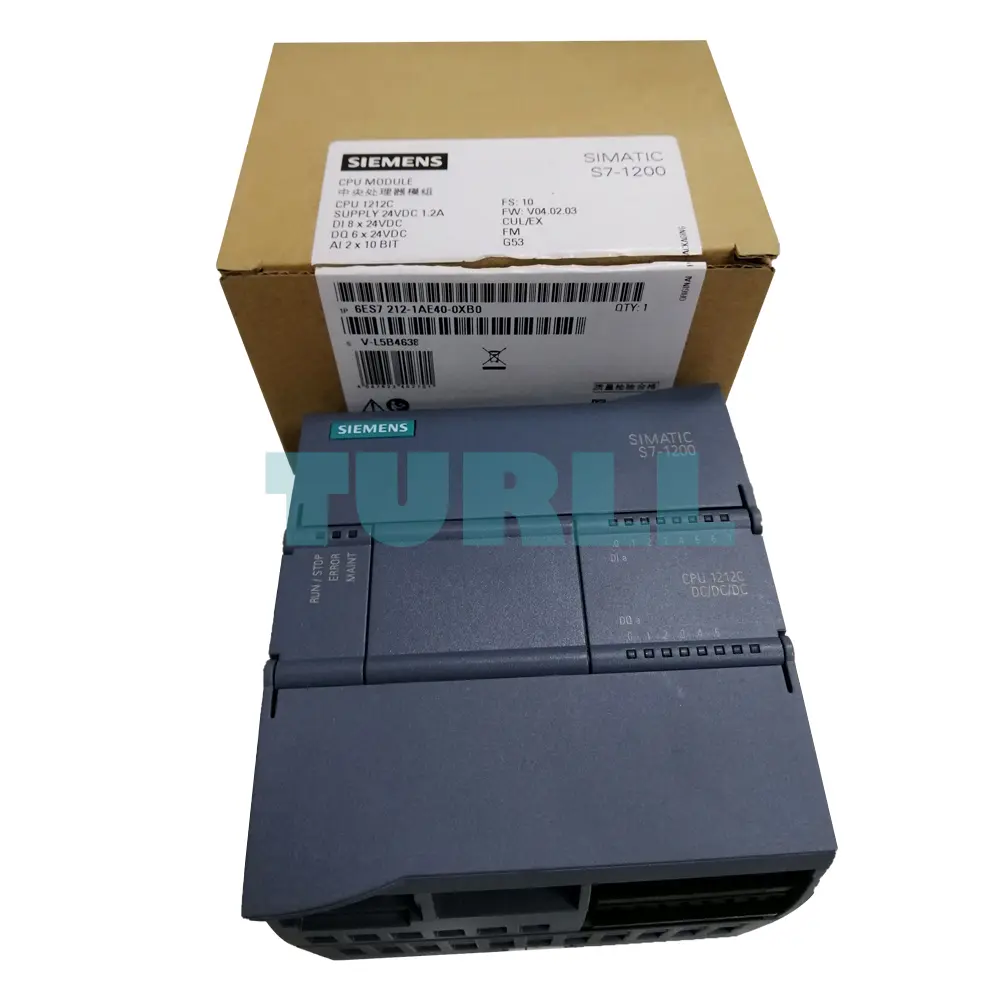 6ES7212-1AE40-0XB0 SIEMENS Exclusive Compact CPU Original Brand New 1 6ES7212-1AE40-0XB0 SIEMENS Exclusive Compact CPU Original Brand New