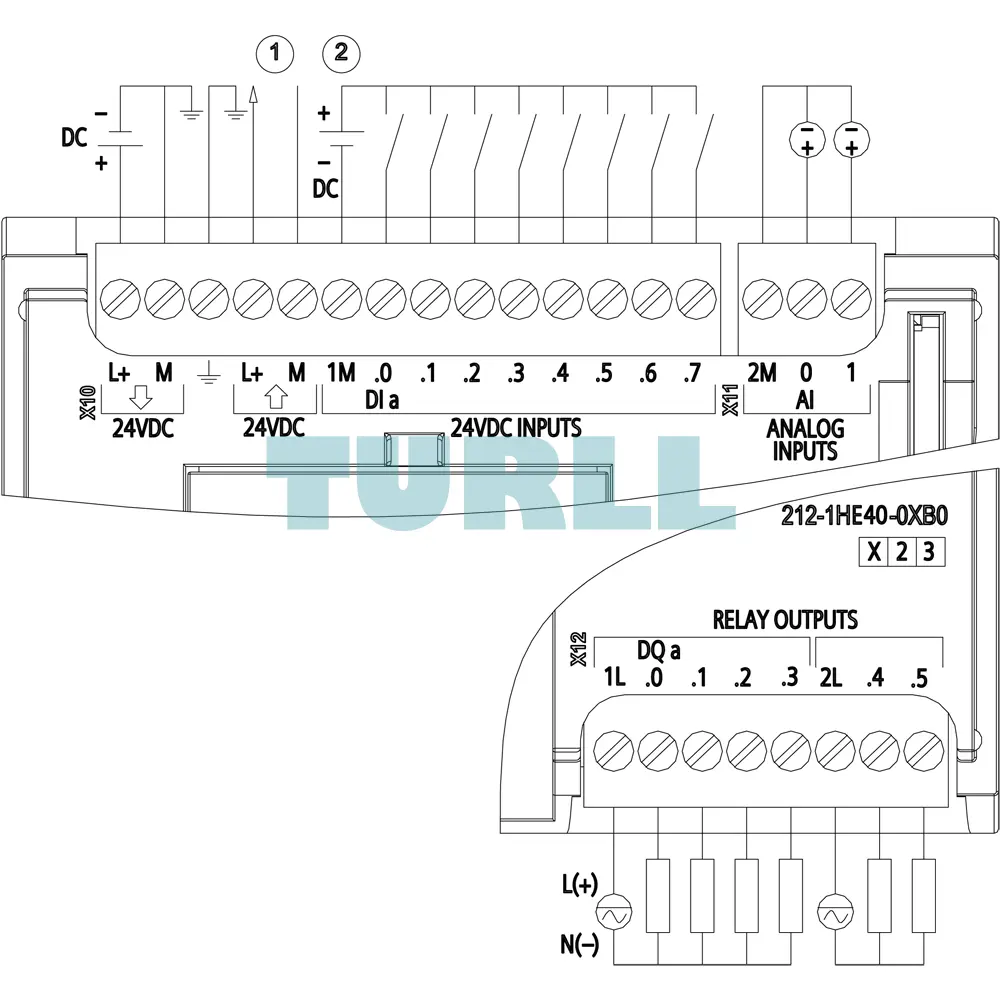 Siemens 6ES7212-1HE40-0XB0 SIMATIC S7-1200, CPU 1212C, Compact PLC, DC/DC/Relay, 8DI, 6DO, 2AI Original Brand New 5 Siemens 6ES7212-1HE40-0XB0 SIMATIC S7-1200, CPU 1212C, Compact PLC, DC/DC/Relay, 8DI, 6DO, 2AI