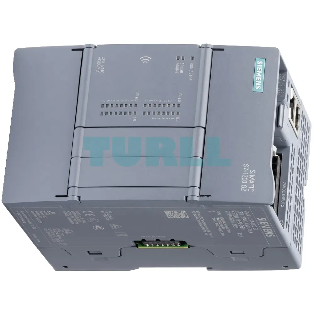 6ES7214-1AH50-0XB0 Siemens SIMATIC S7-1200 G2 Compact CPU 1214C Original Brand New 4 6ES7214-1AH50-0XB0 Siemens SIMATIC S7-1200 G2 Compact CPU 1214C