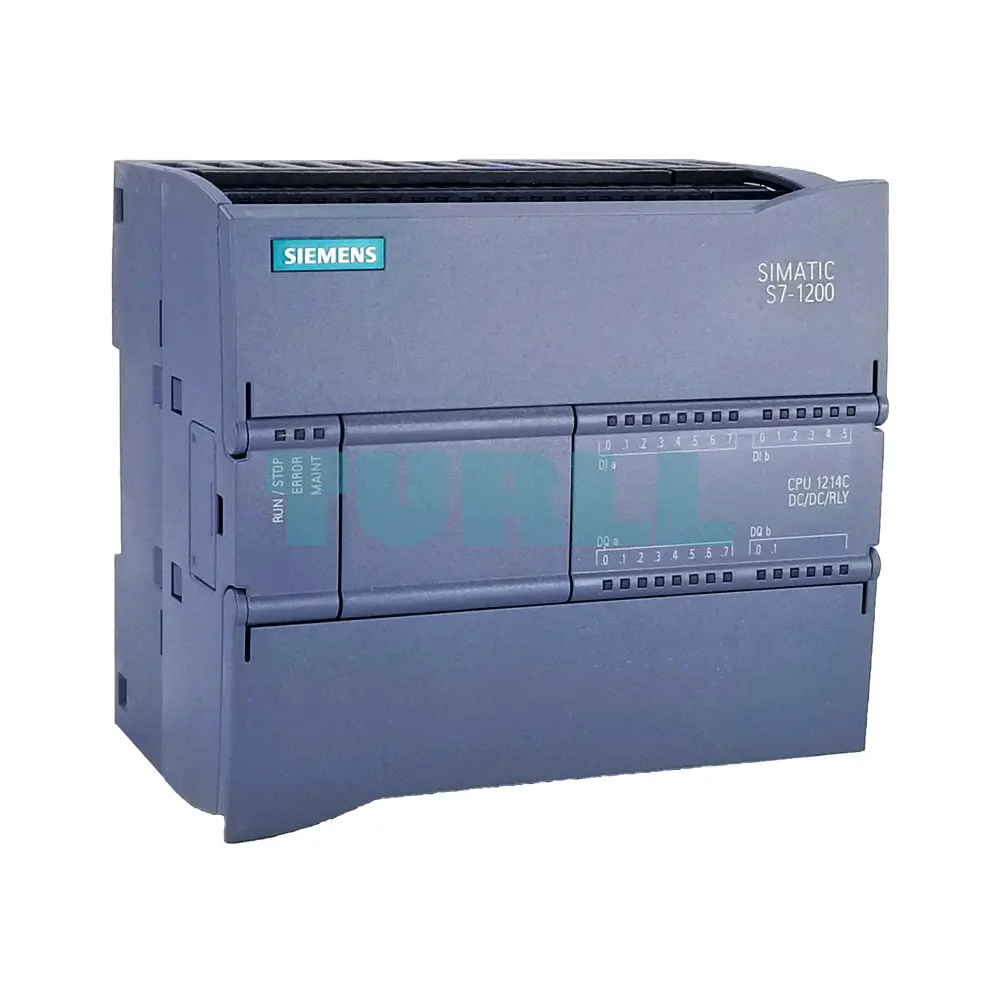 Siemens 6ES7214-1HG40-0XB0 SIMATIC S7-1200, CPU 1214C, Compact PLC with 14 DI Original Brand New