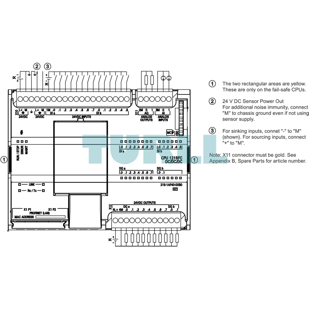 Siemens 6ES7215-1AF40-0XB0 SIMATIC S7-1200F, CPU 1215 FC, 250KB, 2x PROFINET Original Brand New 5 Siemens 6ES7215-1AF40-0XB0 SIMATIC S7-1200F, CPU 1215 FC, 250KB, 2x PROFINET