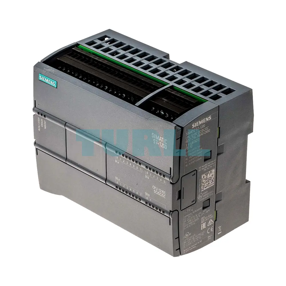 6ES7215-1AG40-0XB0 SIMATIC S7-1200, CPU 1215C, Compact PLC, DC/DC/DC Original Brand New 1 6ES7215-1AG40-0XB0 SIMATIC S7-1200, CPU 1215C, Compact PLC, DC/DC/DC Original Brand New