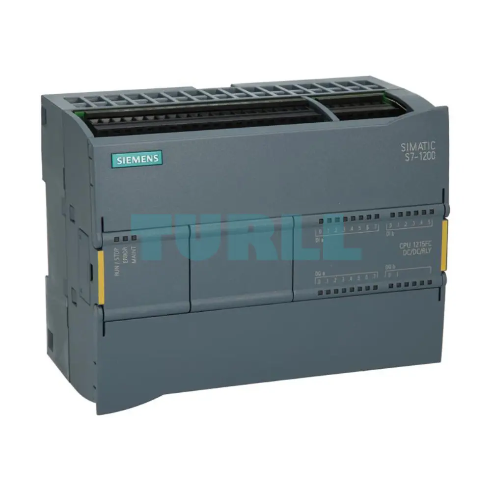 Siemens 6ES7215-1HF40-0XB0 SIMATIC S7-1200F, CPU 1215 FC Fail-safe, Compact Controller Original Brand New 1 Siemens 6ES7215-1HF40-0XB0 SIMATIC S7-1200F, CPU 1215 FC Fail-safe, Compact Controller