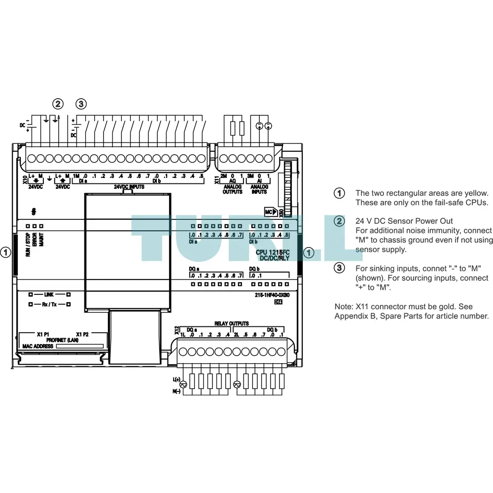 Siemens 6ES7215-1HF40-0XB0 SIMATIC S7-1200F, CPU 1215 FC Fail-safe, Compact Controller Original Brand New 5 Siemens 6ES7215-1HF40-0XB0 SIMATIC S7-1200F, CPU 1215 FC Fail-safe, Compact Controller