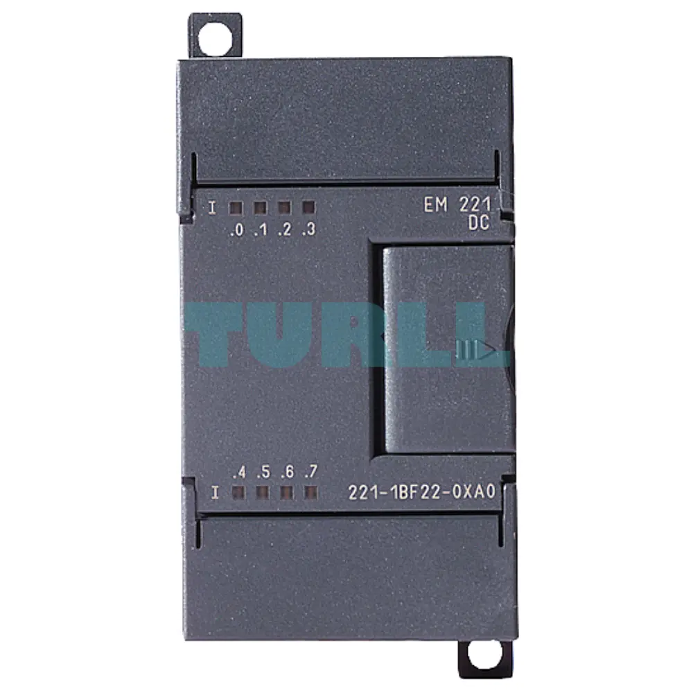 Siemens 6ES7221-1BF22-0XA8 SIMATIC S7-200 CN EM 221 Digital Input Module, 8 DI, 24V DC Original Brand New 1 Siemens 6ES7221-1BF22-0XA8 SIMATIC S7-200 CN EM 221 Digital Input Module, 8 DI, 24V DC