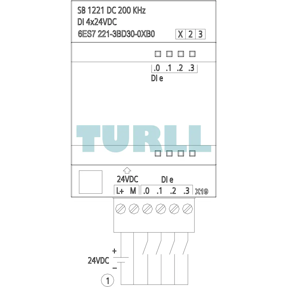 Siemens 6ES7221-3BD30-0XB0 SIMATIC S7-1200 Digital Input SB 1221, 4 DI, 24V DC, 200 kHz Original Brand New 5 Siemens 6ES7221-3BD30-0XB0 SIMATIC S7-1200 Digital Input SB 1221, 4 DI, 24V DC, 200 kHz