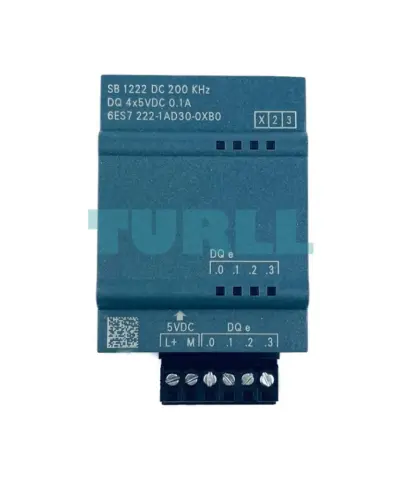 Siemens 6ES7222-1AD30-0XB0 SIMATIC S7-1200 Digital Output SB 1222, 4 DQ, 5V DC, 200kHz