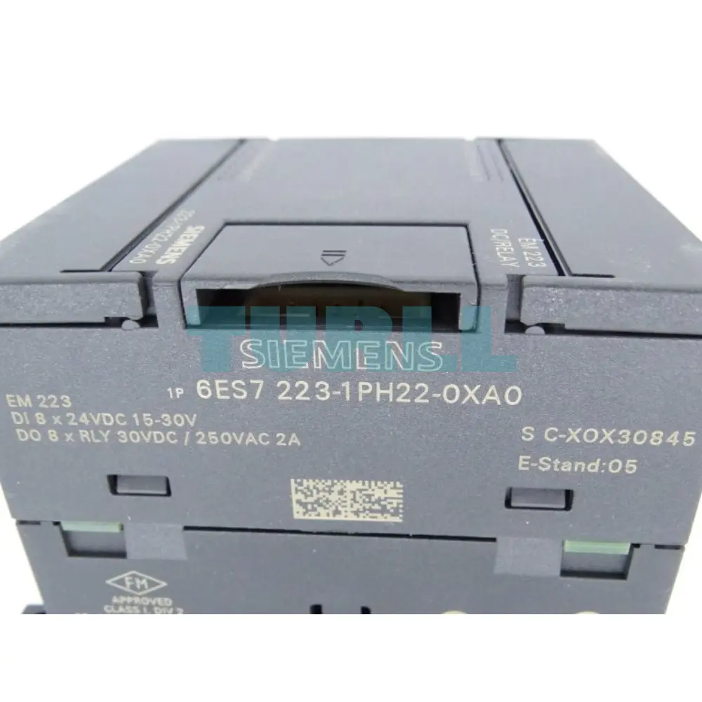 Siemens 6ES7223-1PH22-0XA0 SIMATIC S7-200 EM 223 Digital I/O Expansion Module, 8 DI / 8 DO Relay Original Brand New 2 Siemens 6ES7223-1PH22-0XA0 SIMATIC S7-200 EM 223 Digital I/O Expansion Module, 8 DI / 8 DO Relay