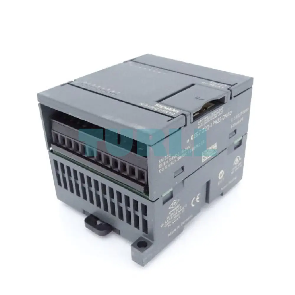 Siemens 6ES7223-1PH22-0XA0 SIMATIC S7-200 EM 223 Digital I/O Expansion Module, 8 DI / 8 DO Relay Original Brand New 4 Siemens 6ES7223-1PH22-0XA0 SIMATIC S7-200 EM 223 Digital I/O Expansion Module, 8 DI / 8 DO Relay