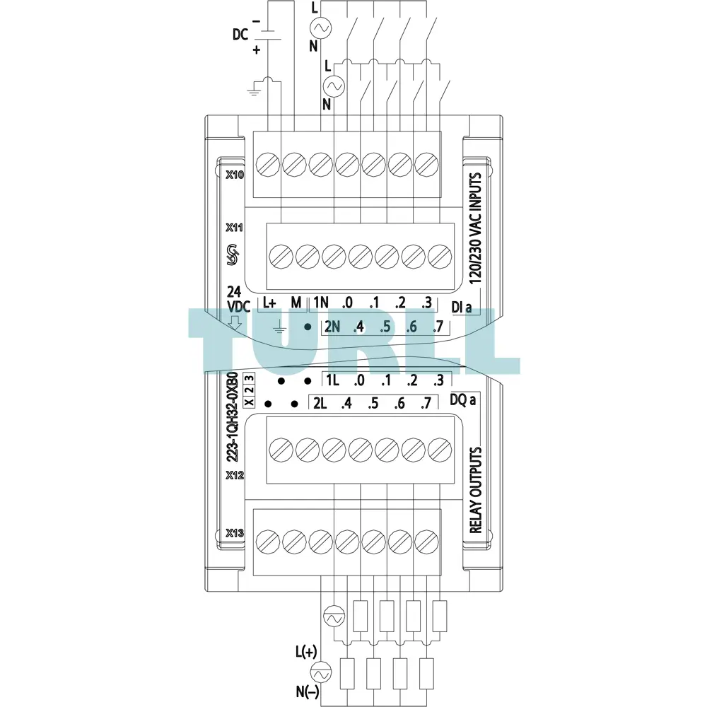Siemens 6ES7223-1QH32-0XB0 SIMATIC S7-1200, Digital I/O SM 1223, 8 DI AC / 8 DO Relay Original Brand New 5 Siemens 6ES7223-1QH32-0XB0 SIMATIC S7-1200, Digital I/O SM 1223, 8 DI AC / 8 DO Relay