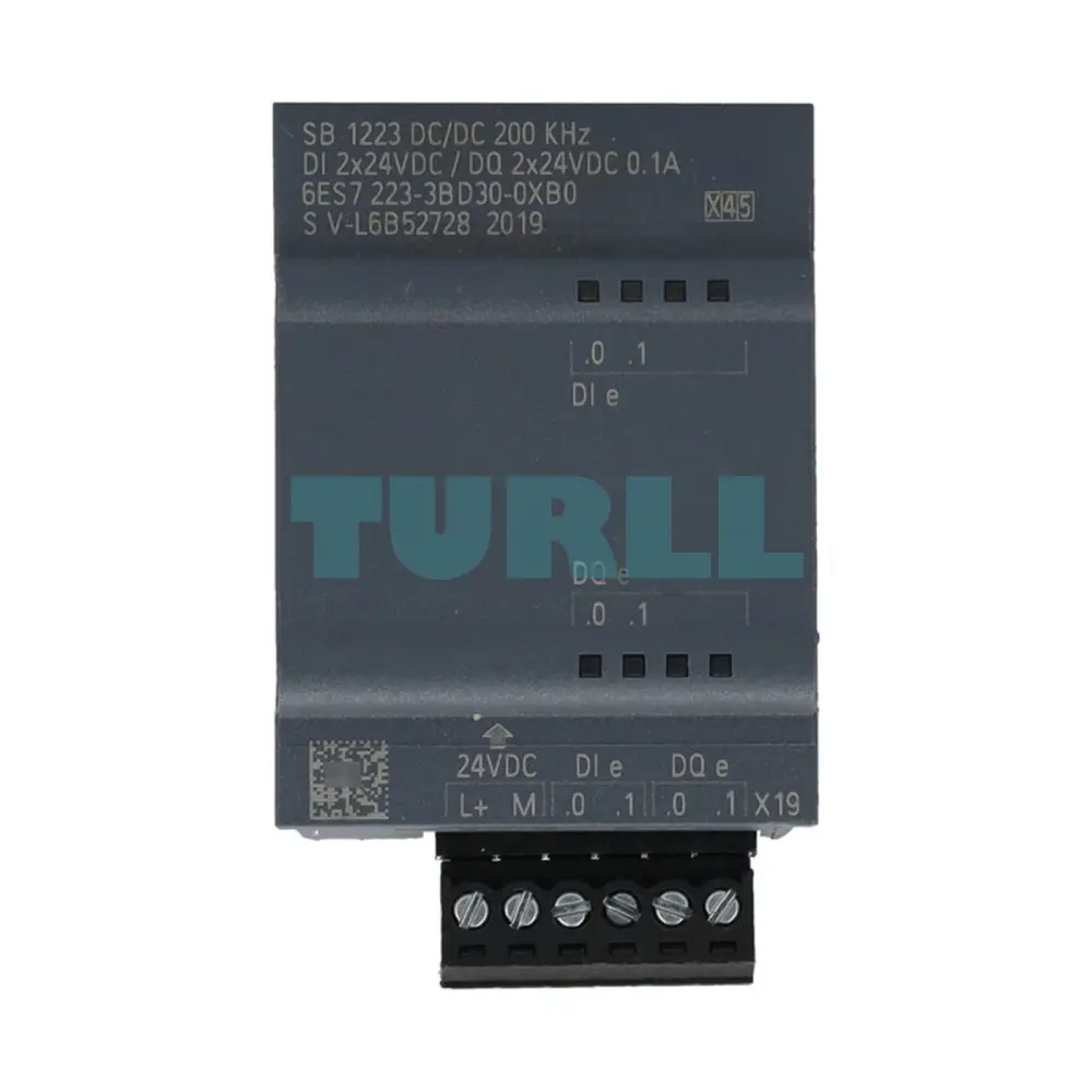 Siemens 6ES7223-3BD30-0XB0 SIMATIC S7-1200, Digital I/O SB 1223, 2 DI/2 DQ, 24 V DC Original Brand New 1 Siemens 6ES7223-3BD30-0XB0 SIMATIC S7-1200, Digital I/O SB 1223, 2 DI/2 DQ, 24 V DC