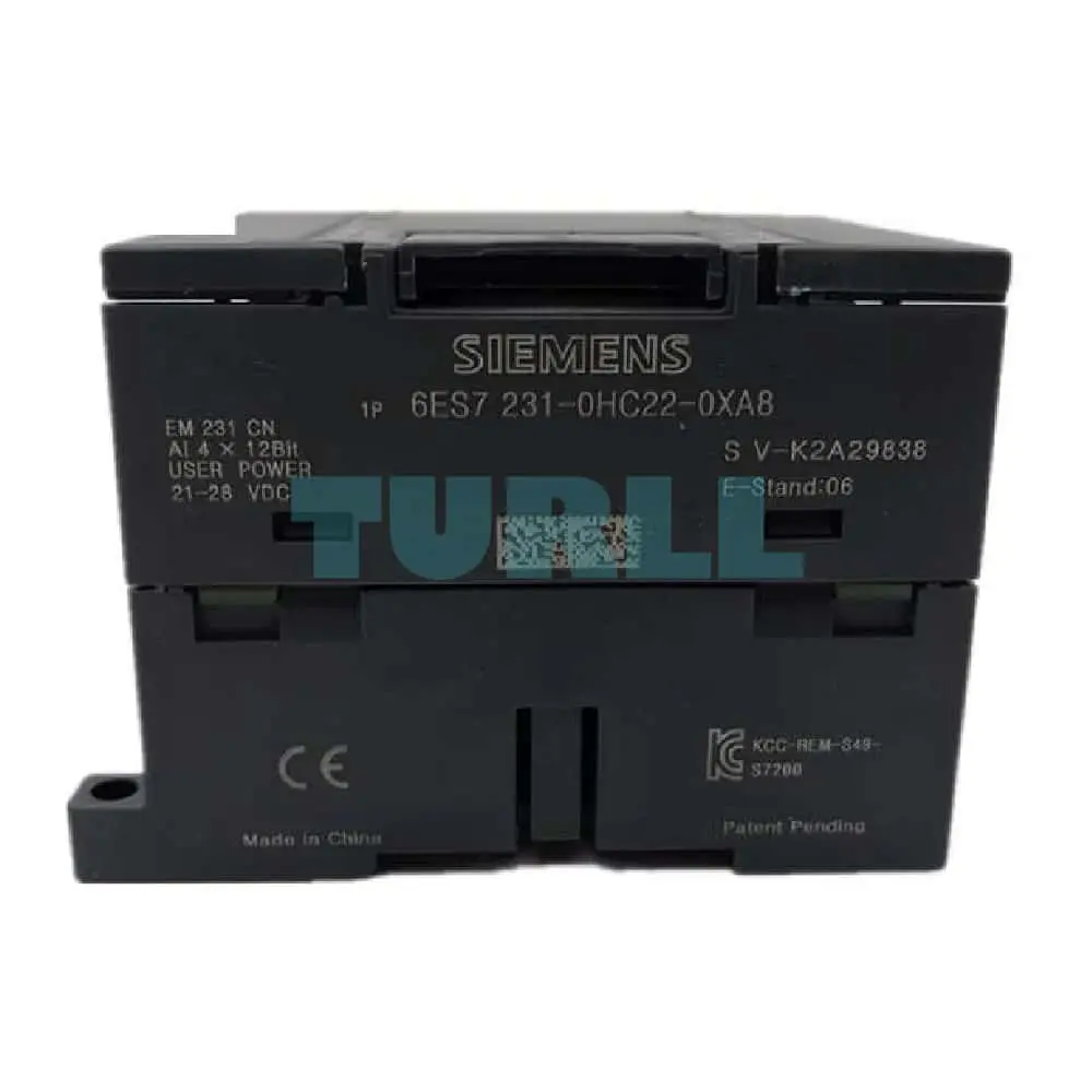 6ES7231-0HC22-0XA8 Siemens SIMATIC S7-200 CN Analog Input EM 231 Original Brand New 1 6ES7231-0HC22-0XA8 Siemens SIMATIC S7-200 CN Analog Input EM 231