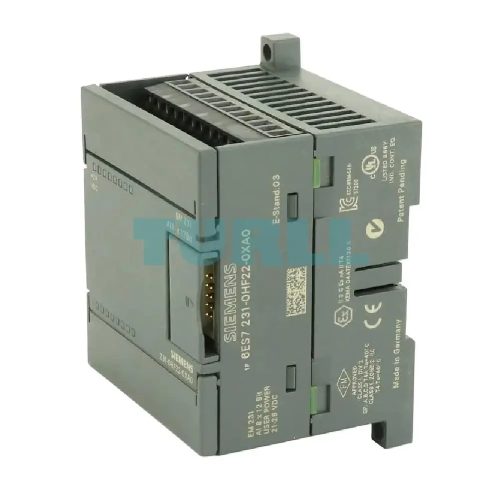 6ES7231-0HF22-0XA0 Siemens SIMATIC S7-200 Analog Input EM 231 Original Brand New 5 6ES7231-0HF22-0XA0 Siemens SIMATIC S7-200 Analog Input EM 231