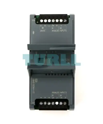 Siemens 6ES7231-4HD32-0XB0 SIMATIC S7-1200, SM 1231, Analog Input Module, 4 AI, 12-bit