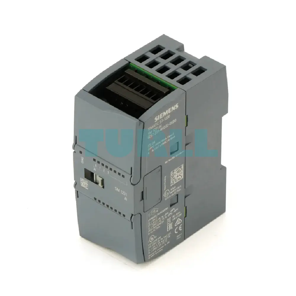 Siemens 6ES7231-4HD32-0XB0 SIMATIC S7-1200, SM 1231, Analog Input Module, 4 AI, 12-bit