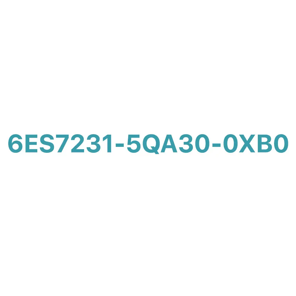 6ES7231-5QA30-0XB0 Siemens SIMATIC S7-1200 Analog Input SB 1231 TC Original Brand New 5 6ES7231-5QA30-0XB0 Siemens SIMATIC S7-1200 Analog Input SB 1231 TC