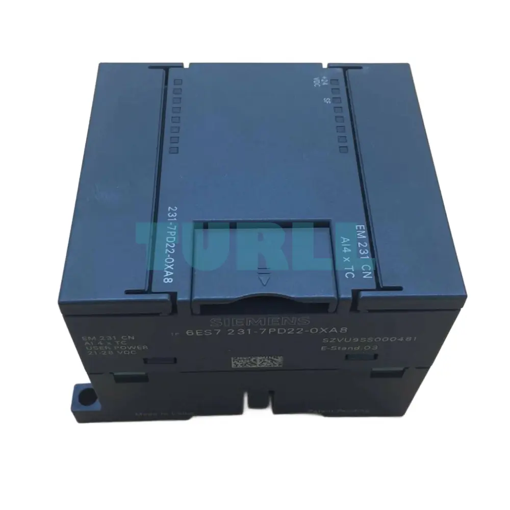 Siemens 6ES7231-7PD22-0XA8 SIMATIC S7-200 CN, Analog Input EM 231, 4 AI Thermocouple Module Original Brand New 4 Siemens 6ES7231-7PD22-0XA8 SIMATIC S7-200 CN, Analog Input EM 231, 4 AI Thermocouple Module