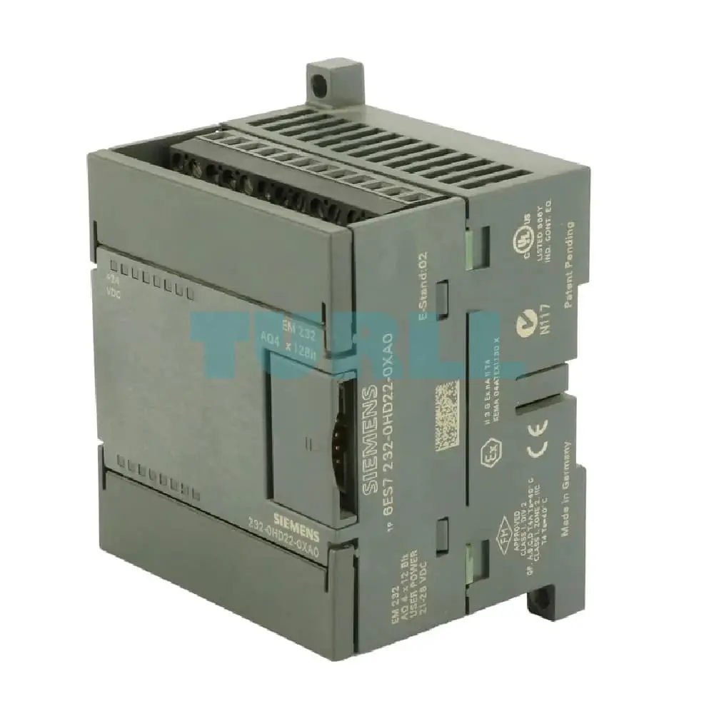 6ES7232-0HD22-0XA0 Siemens SIMATIC S7-200 Analog Output EM 232 Original Brand New 5 6ES7232-0HD22-0XA0 Siemens SIMATIC S7-200 Analog Output EM 232