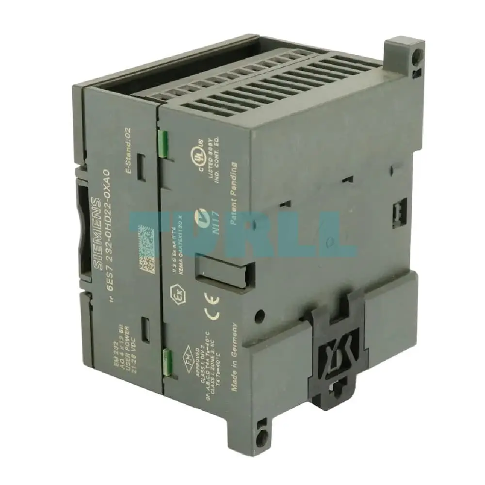 6ES7232-0HD22-0XA0 Siemens SIMATIC S7-200 Analog Output EM 232 Original Brand New 4 6ES7232-0HD22-0XA0 Siemens SIMATIC S7-200 Analog Output EM 232