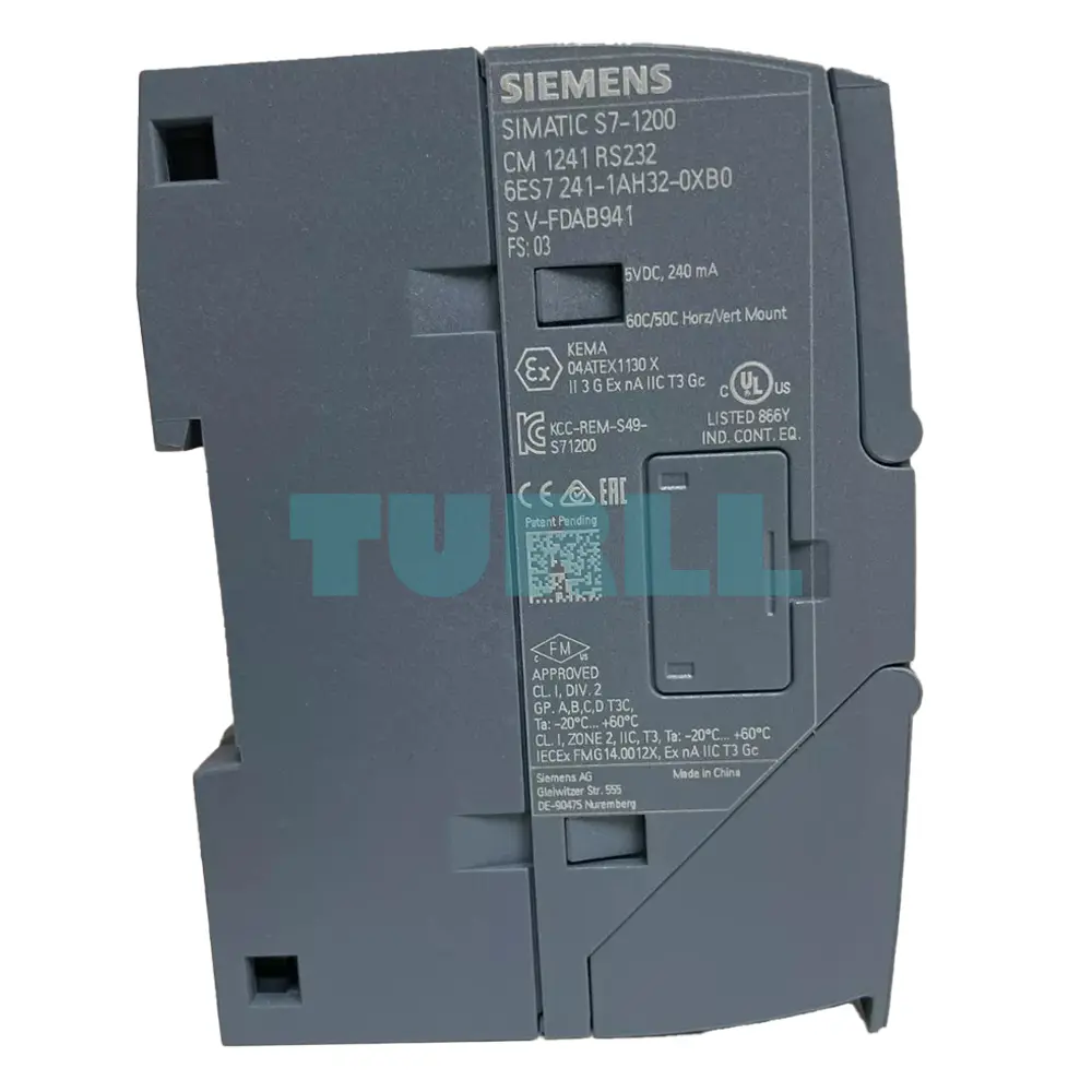Siemens 6ES7241-1AH32-0XB0 SIMATIC S7-1200, CM 1241, RS232 Communication Module Original Brand New - Image 2