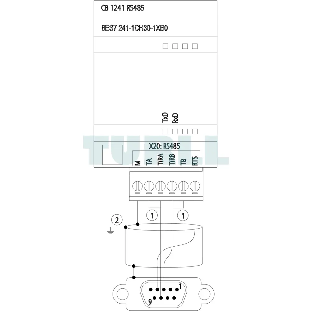 6ES7241-1CH30-1XB0 Siemens SIMATIC S7-1200 Communication Board CB 1241 Original Brand New 5 6ES7241-1CH30-1XB0 Siemens SIMATIC S7-1200 Communication Board CB 1241