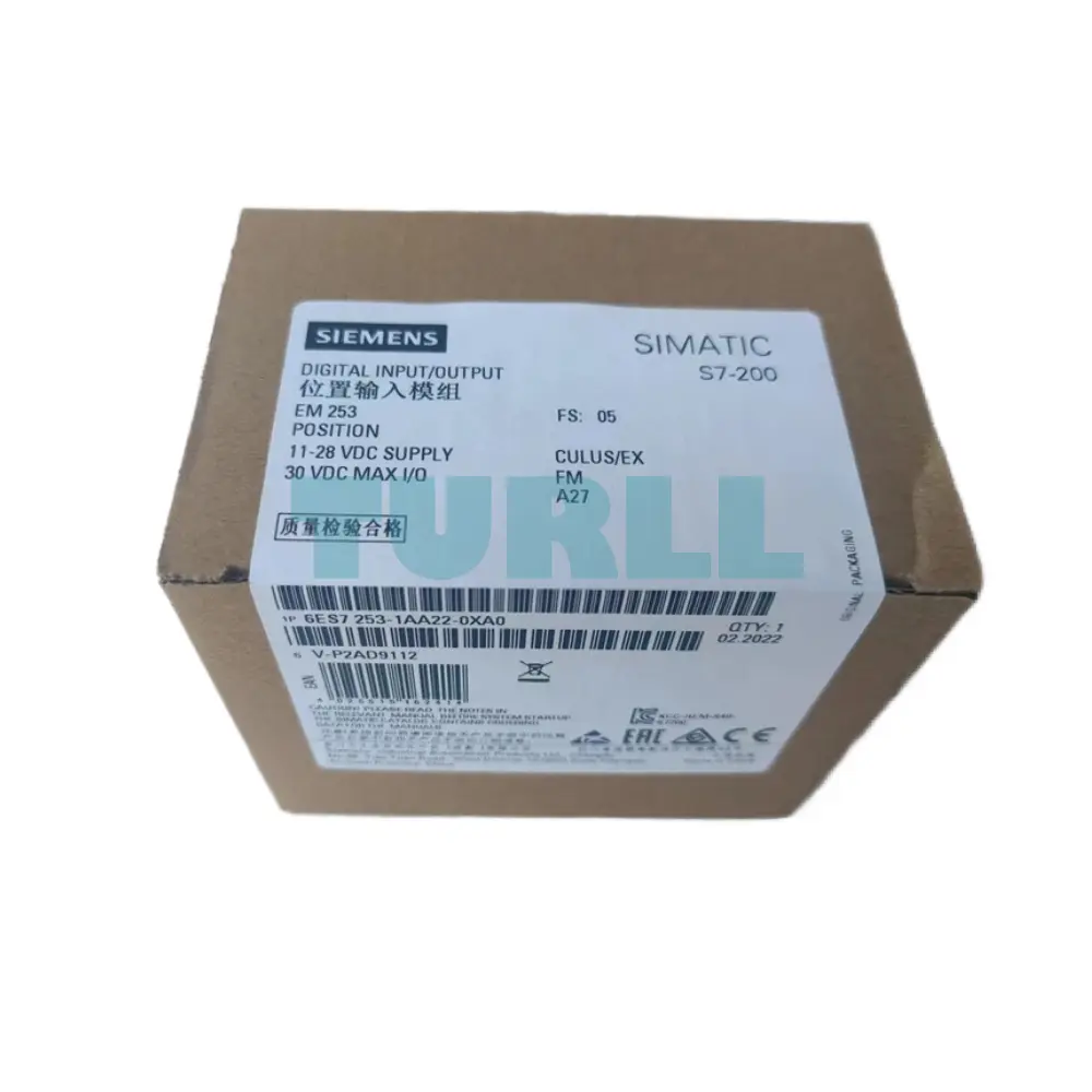 Siemens 6ES7253-1AA22-0XA0 SIMATIC S7-200 EM253 Positioning Module Original Brand New 5 Siemens 6ES7253-1AA22-0XA0 SIMATIC S7-200 EM253 Positioning Module