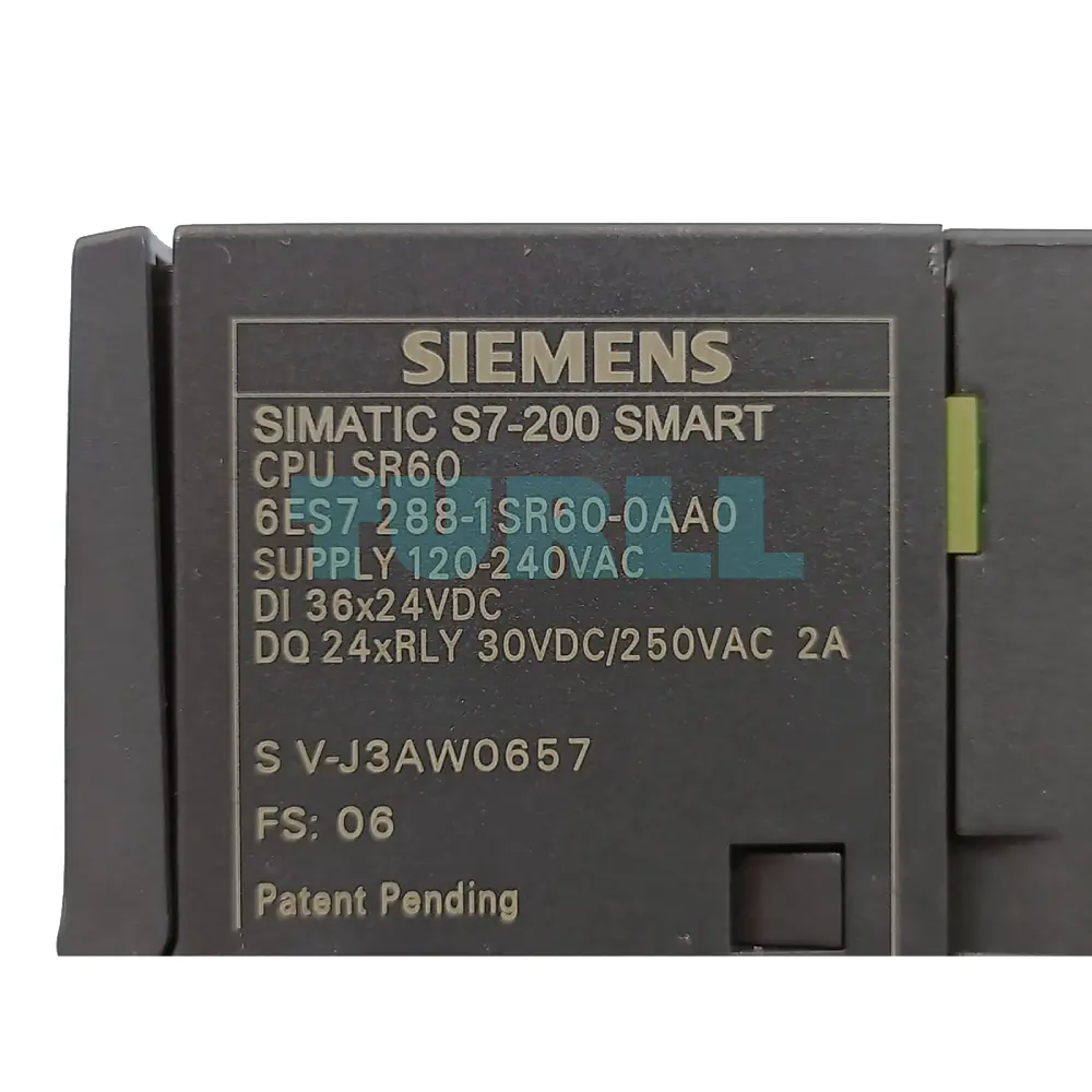 Siemens 6ES7288-1SR60-0AA0 SIMATIC S7-200 SMART CPU SR60, AC/DC/Relay