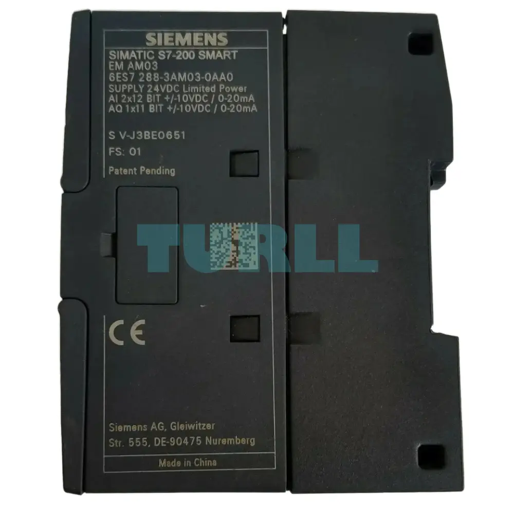 Siemens 6ES7288-3AM03-0AA0 SIMATIC S7-200 SMART Analog I/O SM AM06 Module Original Brand New 3 Siemens 6ES7288-3AM03-0AA0 SIMATIC S7-200 SMART Analog I/O SM AM06 Module