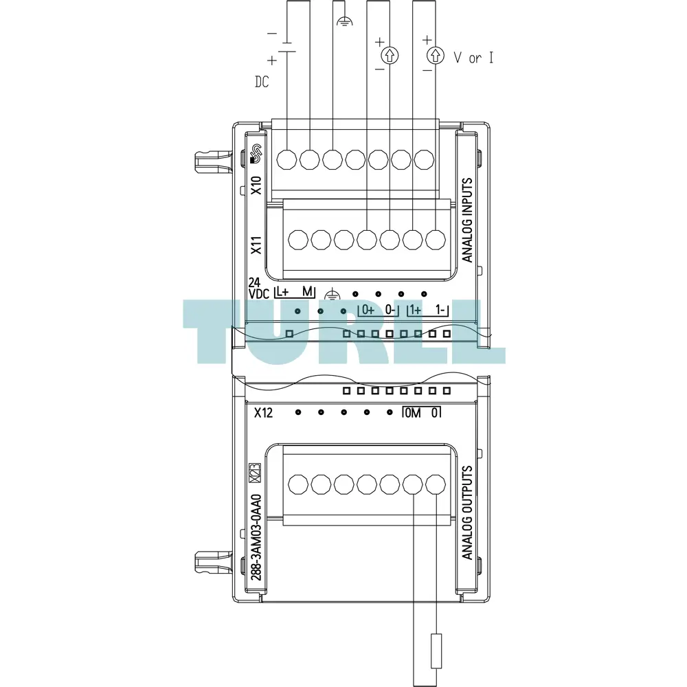 Siemens 6ES7288-3AM03-0AA0 SIMATIC S7-200 SMART Analog I/O SM AM06 Module Original Brand New 5 Siemens 6ES7288-3AM03-0AA0 SIMATIC S7-200 SMART Analog I/O SM AM06 Module