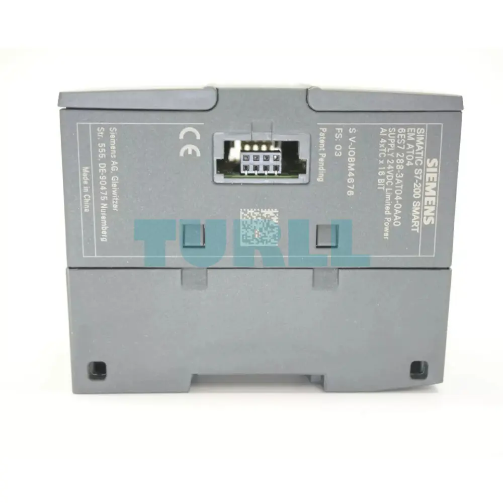 Siemens 6ES7288-3AT04-0AA0 SIMATIC S7-200 SMART SM AI04, 4-Channel Analog Thermocouple Original Brand New 3 Siemens 6ES7288-3AT04-0AA0 SIMATIC S7-200 SMART SM AI04, 4-Channel Analog Thermocouple