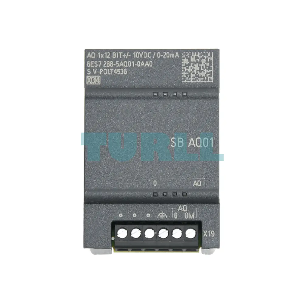 Siemens 6ES7288-5AQ01-0AA0 SIMATIC S7-200 SMART SB AQ01 Analog Output Module Original Brand New 1 Siemens 6ES7288-5AQ01-0AA0 SIMATIC S7-200 SMART SB AQ01 Analog Output Module