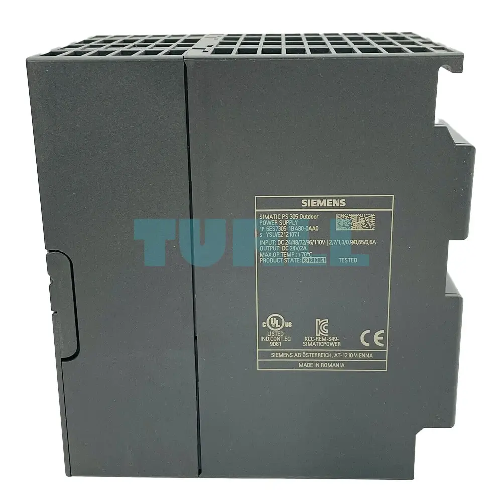 6ES7305-1BA80-0AA0 SIEMENS SIMATIC S7-300 with Regulated power supply PS305 Original Brand New 4 6ES7305-1BA80-0AA0 SIEMENS SIMATIC S7-300 with Regulated power supply PS305 Original Brand New - Image 4