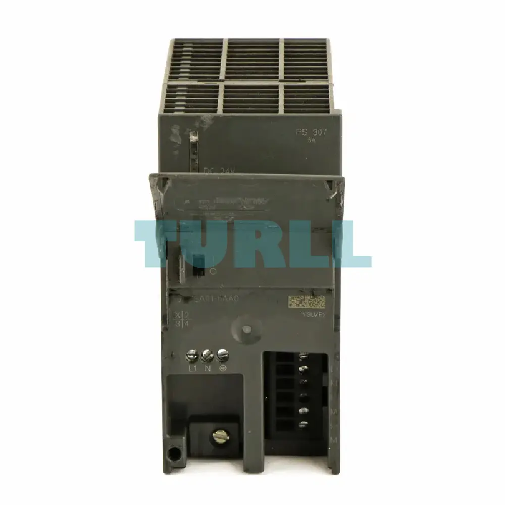 Siemens 6ES7307-1EA01-0AA0 SIMATIC S7-300 Regulated Power Supply PS307, 24V DC, 5A Original Brand New 1 Siemens 6ES7307-1EA01-0AA0 SIMATIC S7-300 Regulated Power Supply PS307, 24V DC, 5A