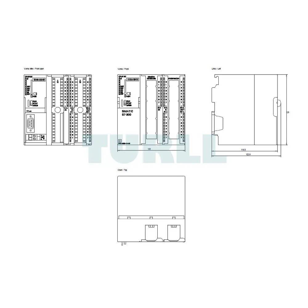 6ES7313-5BG04-0AB0 Siemens SIMATIC S7-300 CPU 313C Original Brand New 5 6ES7313-5BG04-0AB0 SIMATIC S7-300 CPU 313C