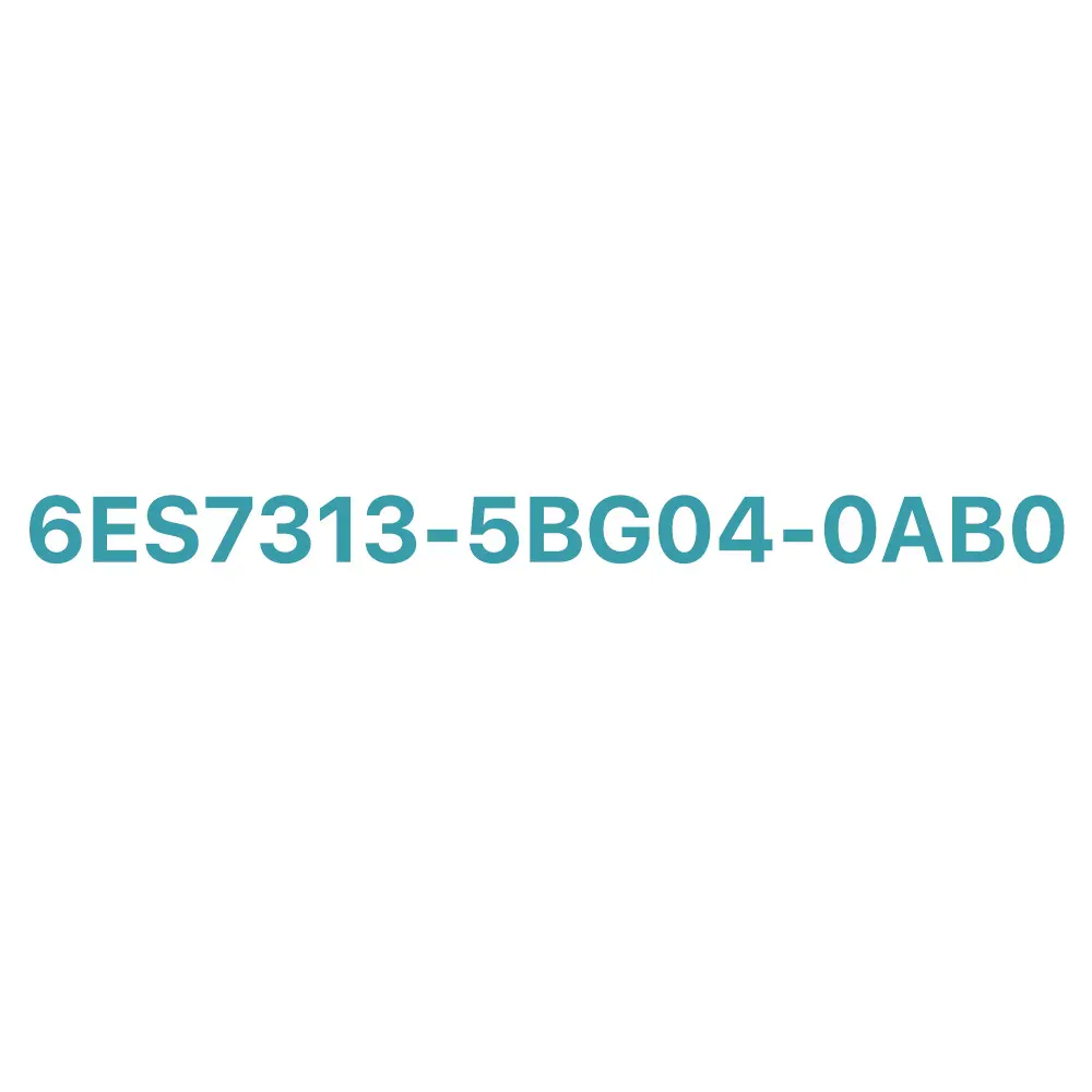 6ES7313-5BG04-0AB0 Siemens SIMATIC S7-300 CPU 313C Original Brand New 6 6ES7313-5BG04-0AB0 SIMATIC S7-300 CPU 313C