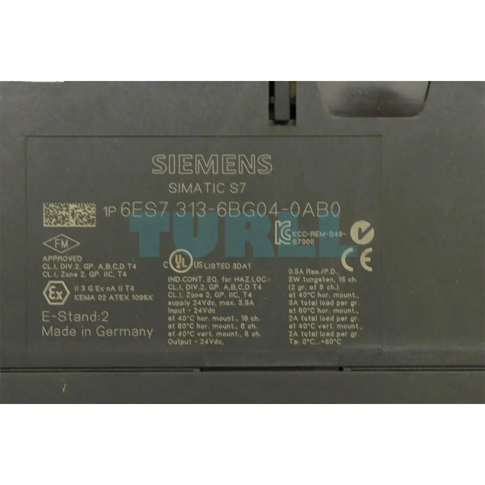 6ES7313-6BG04-0AB0 Siemens SIMATIC S7-300 CPU 313C-2 Original Brand New 3 siemens-6ES7313-6BG04-0AB0-PLC-S7-300