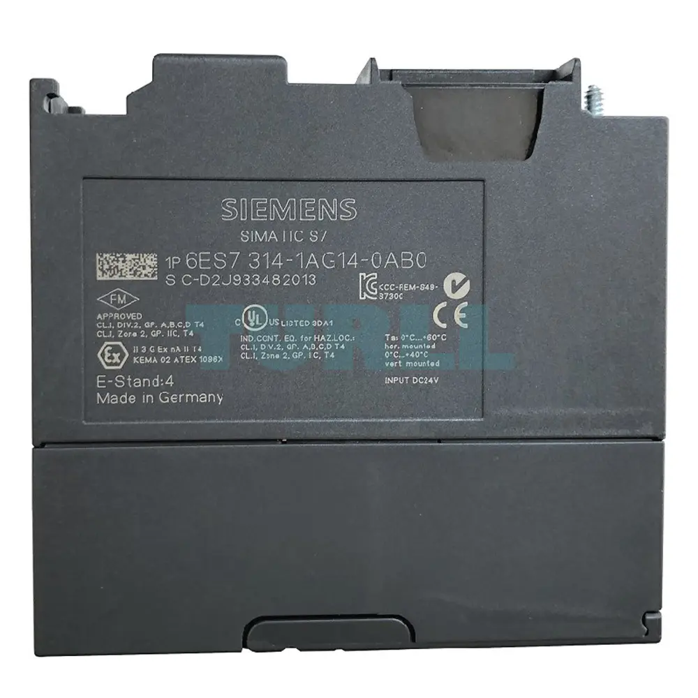 6ES7314-1AG14-0AB0 Siemens SIMATIC S7-300 CPU 314 Original Brand New 3 6ES7314-1AG14-0AB0 Siemens SIMATIC S7-300 CPU 314