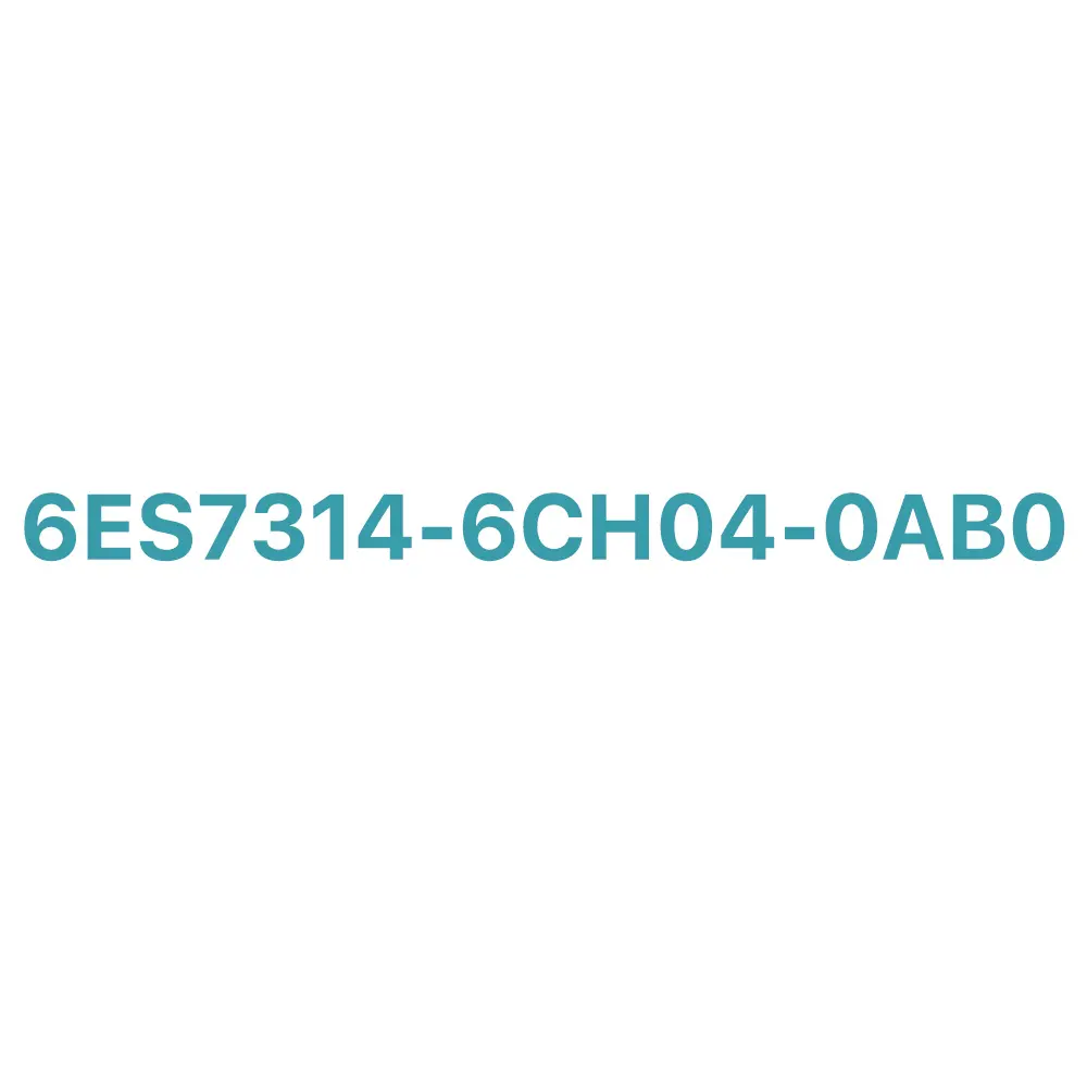 6ES7314-6CH04-0AB0 Siemens SIMATIC S7-300 CPU 314C-2 DP Compact CPU Original Brand New 6 6ES7314-6CH04-0AB0 Siemens SIMATIC S7-300 CPU 314C-2 DP Compact CPU