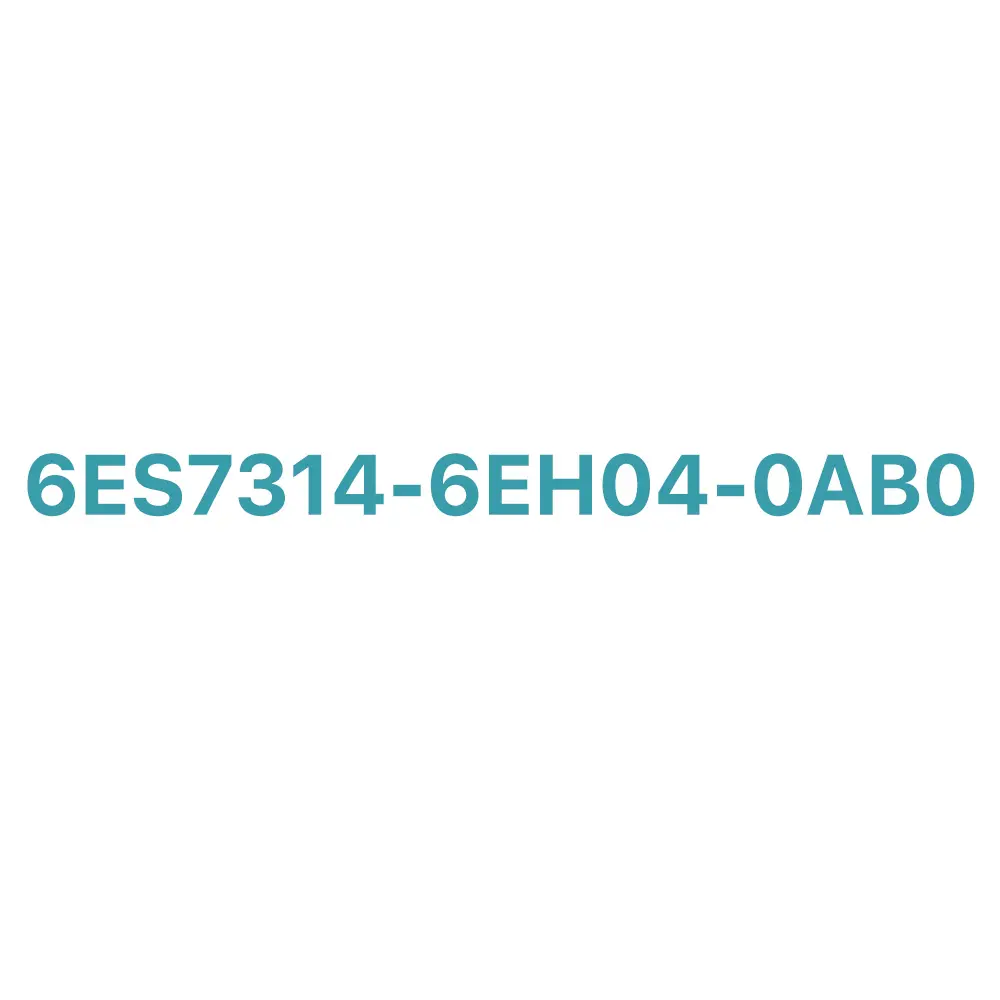 6ES7314-6EH04-0AB0 Siemens SIMATIC S7-300 CPU 314C-2PN/DP Original Brand New 6 6ES7314-6EH04-0AB0 SIMATIC S7-300 CPU 314C-2PN/DP