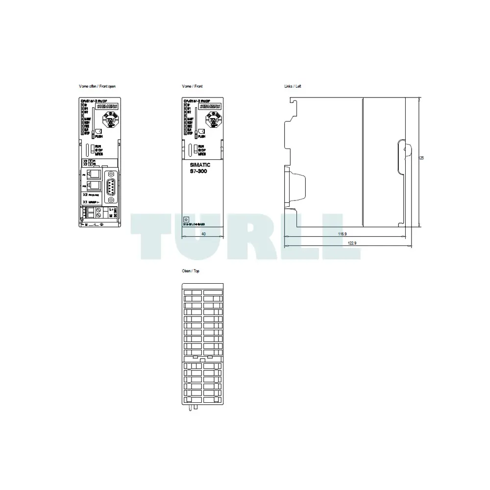 6ES7315-2FJ14-0AB0 Siemens SIMATIC S7-300 CPU315F-2 PN/DP Original Brand New 5 6ES7315-2FJ14-0AB0 Siemens SIMATIC S7-300 CPU315F-2 PN/DP