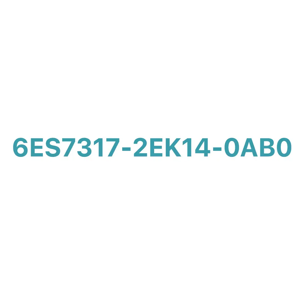 6ES7317-2EK14-0AB0 Siemens SIMATIC S7-300 CPU 317-2 PN/DP Original Brand New 6 6ES7317-2EK14-0AB0 Siemens SIMATIC S7-300 CPU 317-2 PN/DP