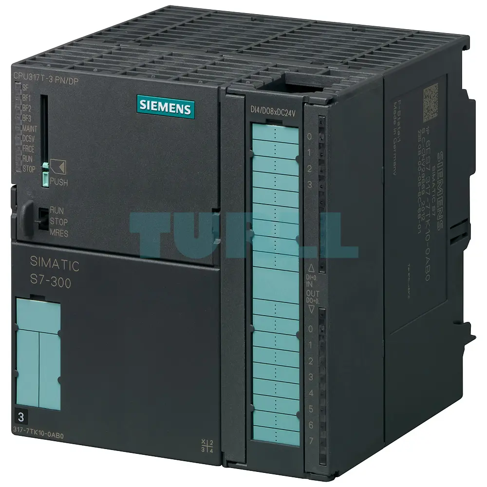 6ES7317-7TK10-0AB0 Siemens SIMATIC S7-300 CPU 317T-3 PN/DP Original Brand New 1 6ES7317-7TK10-0AB0 Siemens SIMATIC S7-300 CPU 317T-3 PN/DP