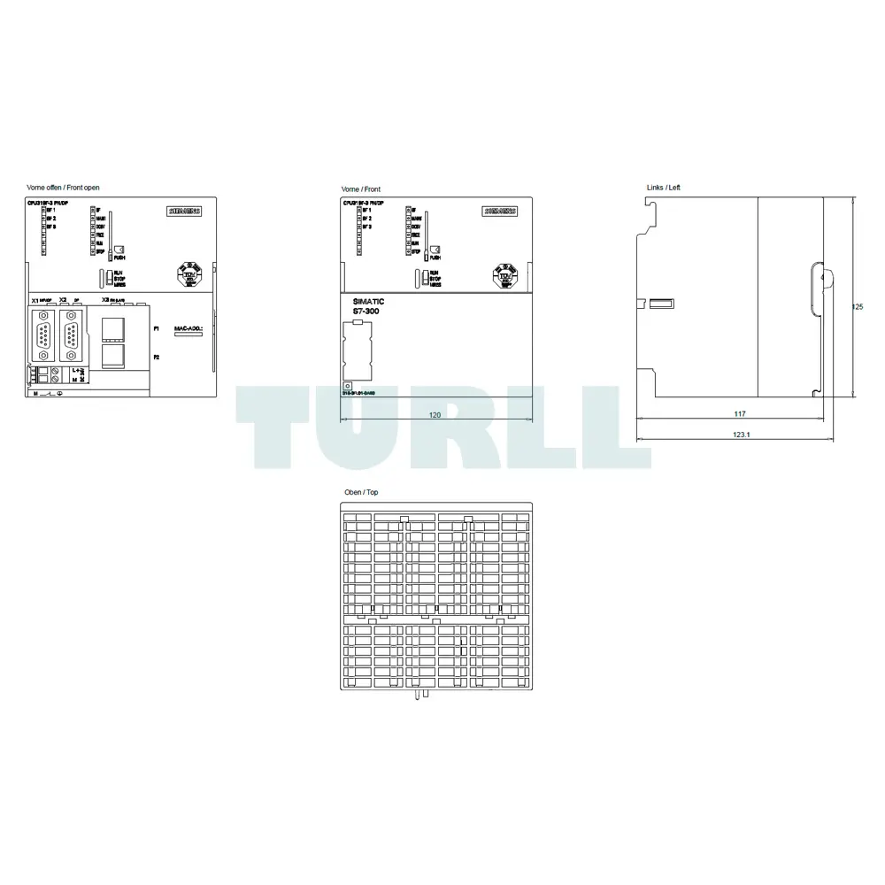 6ES7318-3FL01-0AB0 Siemens SIMATIC S7-300 CPU319F-3 PN/DP Original Brand New 5 6ES7318-3FL01-0AB0 Siemens SIMATIC S7-300 CPU319F-3 PN/DP
