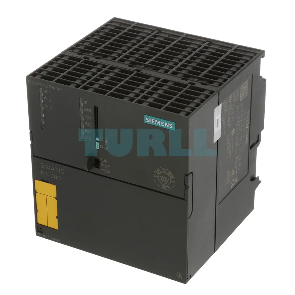 6ES7318-3FL01-0AB0 Siemens SIMATIC S7-300 CPU319F-3 PN/DP Original Brand New 1 6ES7318-3FL01-0AB0 Siemens SIMATIC S7-300 CPU319F-3 PN/DP