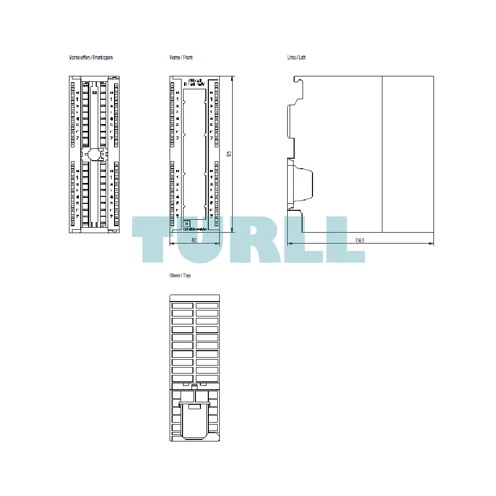 Siemens 6ES7321-1BL00-0AA0 SIMATIC S7-300 Digital Input SM 321 Original Brand New 7 Siemens 6ES7321-1BL00-0AA0 SIMATIC S7-300 Digital Input SM 321