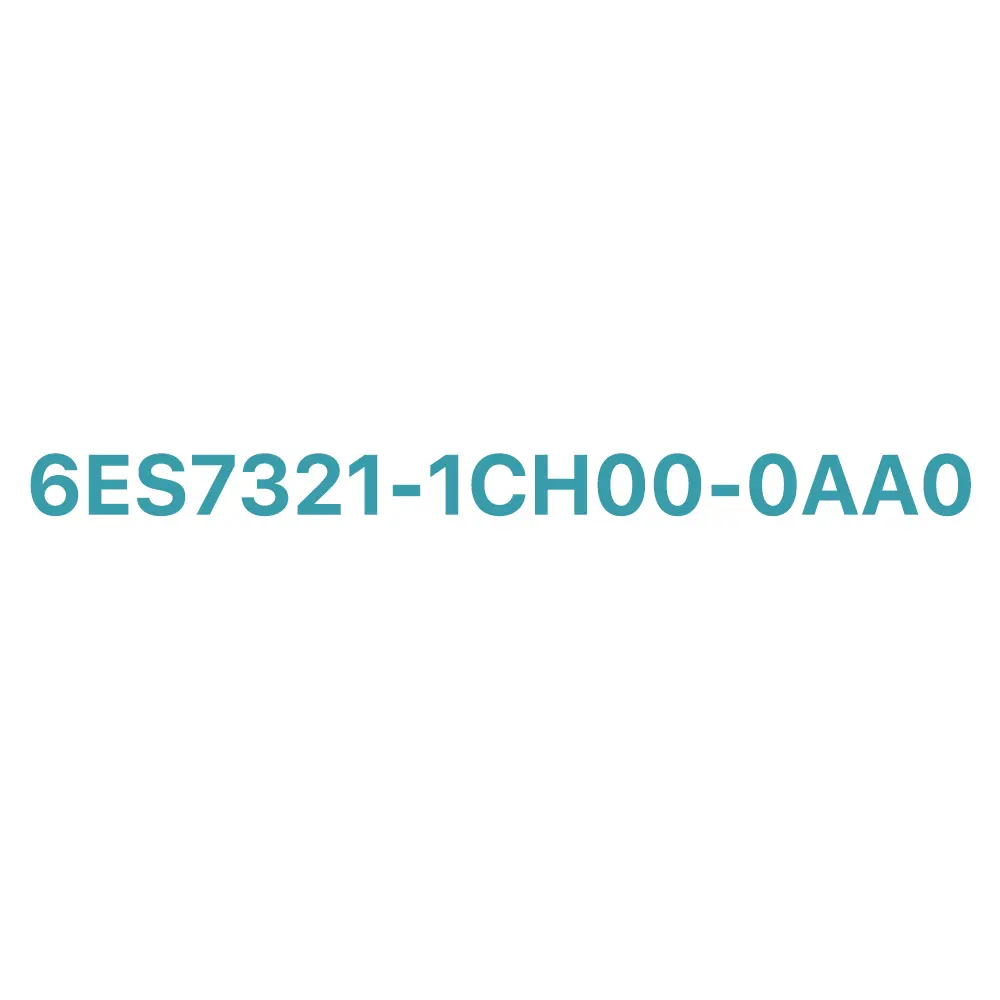 6ES7321-1CH00-0AA0 Siemens SIMATIC S7-300 Digital Input SM 321 Original Brand New 6 6ES7321-1CH00-0AA0 Siemens SIMATIC S7-300 Digital Input SM 321
