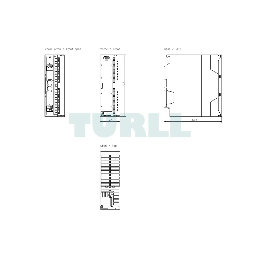 6ES7321-1CH20-0AA0 Siemens SIMATIC S7-300 Digital Input SM 321 Original Brand New 5 6ES7321-1CH20-0AA0 Siemens SIMATIC S7-300 Digital Input SM 321
