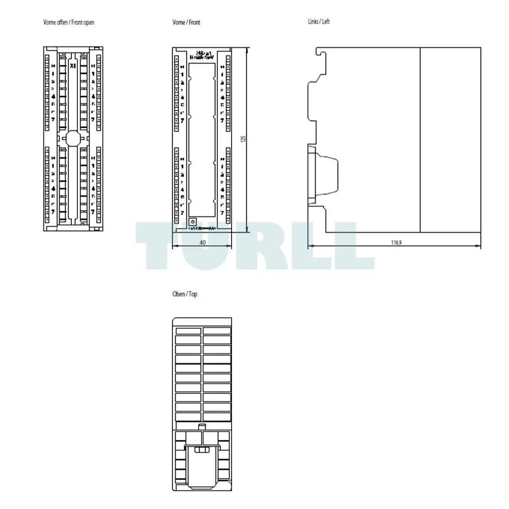 6ES7321-1EL00-0AA0 Siemens SIMATIC S7-300 Digital Input SM 321 Original Brand New 5 6ES7321-1EL00-0AA0 Siemens SIMATIC S7-300 Digital Input SM 321