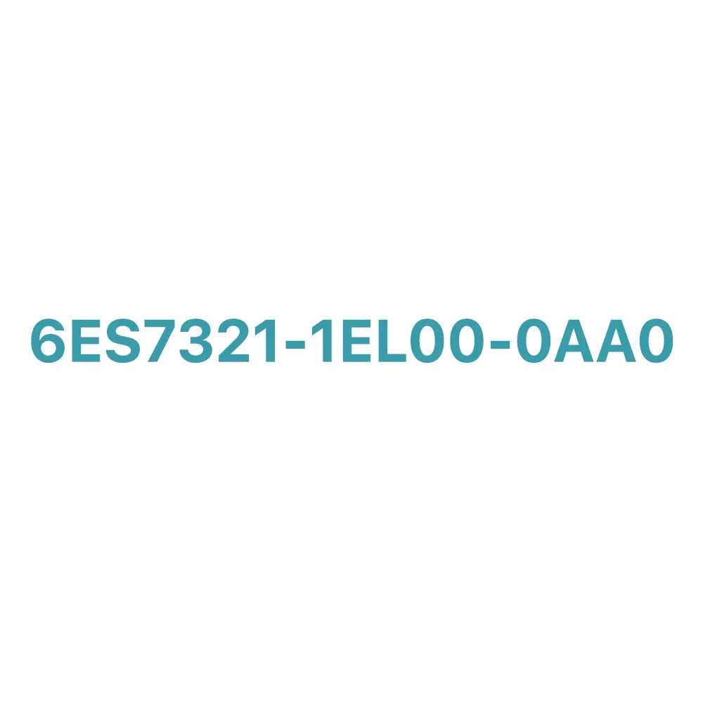 6ES7321-1EL00-0AA0 Siemens SIMATIC S7-300 Digital Input SM 321 Original Brand New 6 6ES7321-1EL00-0AA0 Siemens SIMATIC S7-300 Digital Input SM 321